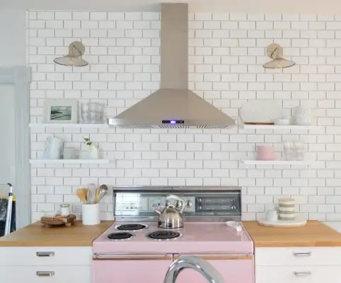 Beach House Backsplash Straight On