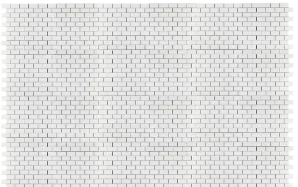 Beach House Backsplash White metro