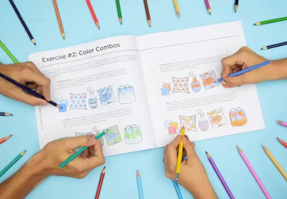 exercícios para colorir em casa