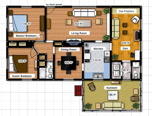 Arkkitehdin pelaaminen Floorplannerilla (2D-talosuunnitelmien tekeminen)