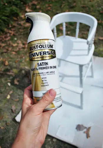 Visoki stolček White Primer