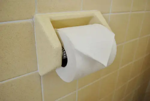 Papel higiénico para baño de visitas