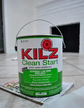 Priming Kilz Stainblocker