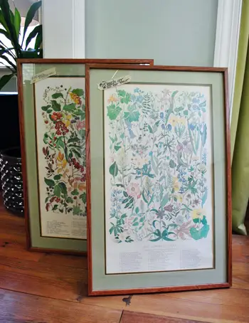 Yard sale-frames bijwerken met spuitverf