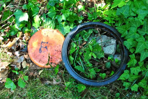 Composttoeters Frisbee