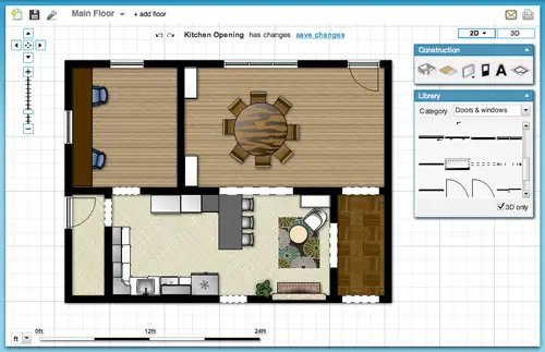 Snímek 3D Floorplaner 1