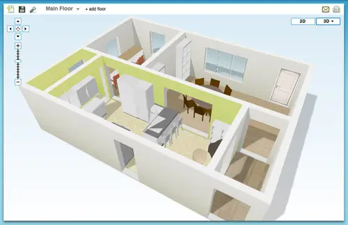 Plano de planta 3D 3