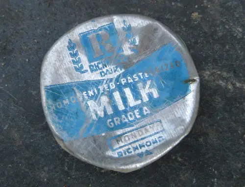 Old Milk Bottletop