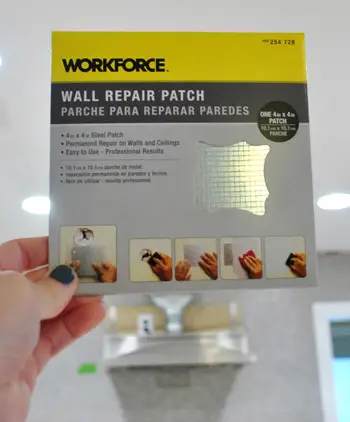 Parche de reparación de pared