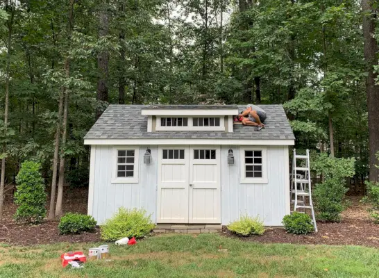 Ep148 John Painting On Shed