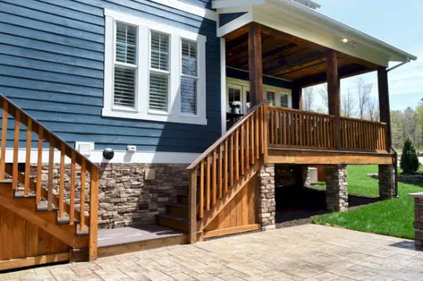 SHOOutdoor Steps To Back Veranda