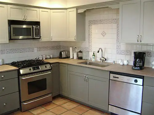 Refinished Painted Kitchen