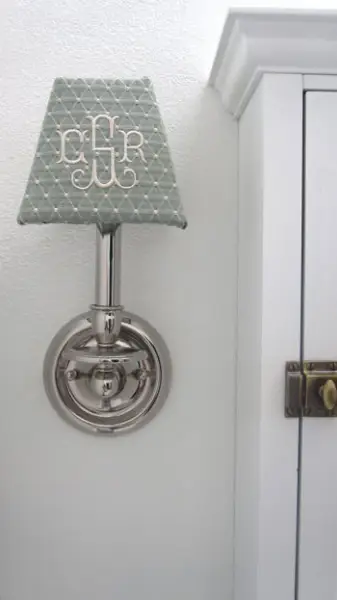 RR Monogram Sconce