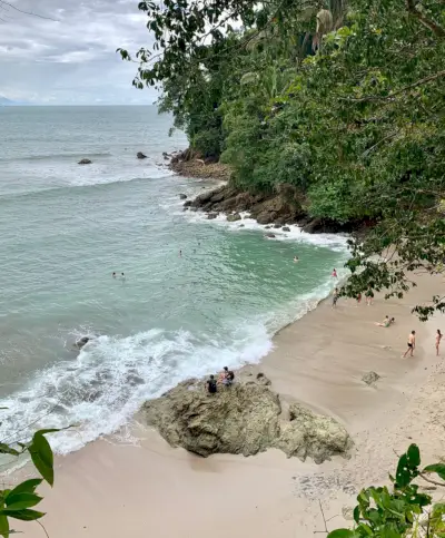 Praia Manuel Antonio na Costa Rica