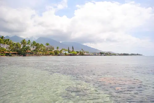 HI Beach - Vue depuis l'eau