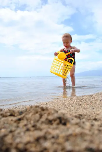 Reiser til Maui, Hawaii med en pjokk