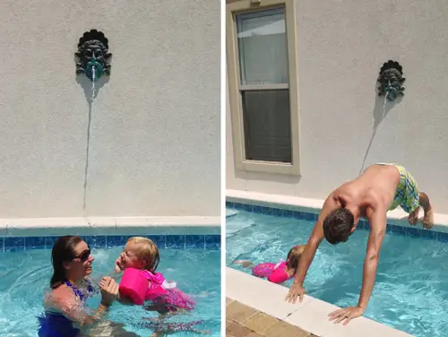 Diversió a la piscina de Destin