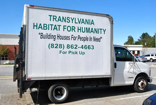 Brevard Habitat Truck