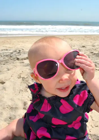 Lunettes de plage de Pâques