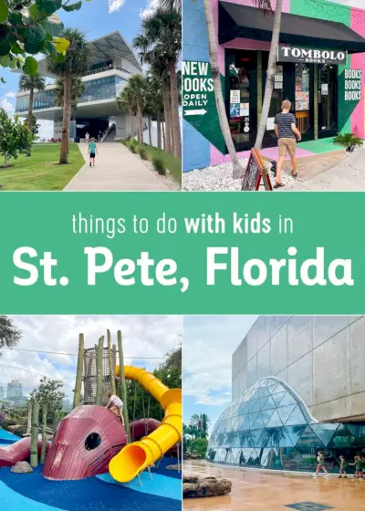 Collage de choses à faire avec des enfants à Saint-Pétersbourg en Floride