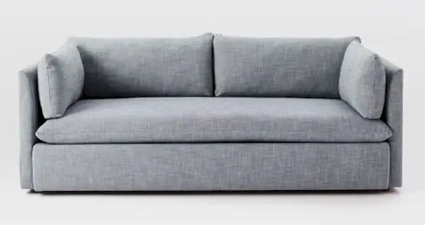 vakarinė guobos sofa-viena pagalvėlė