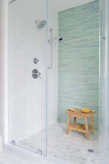 Détail de la pomme de douche SHMBath